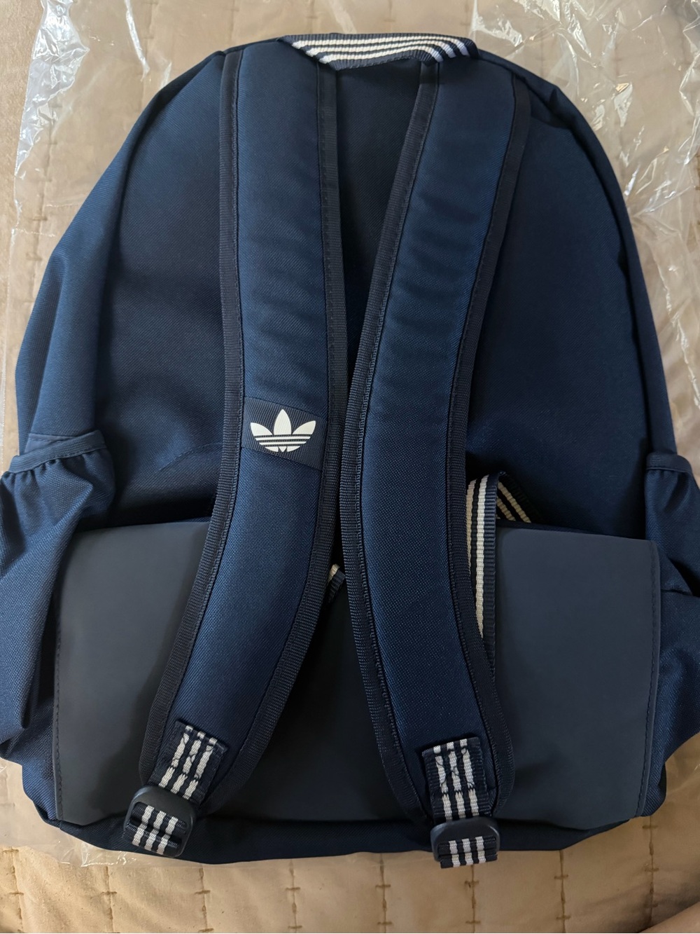 adidas Originals Navy Blue Trefoil Backpack - Men's - Picture 4 of 6